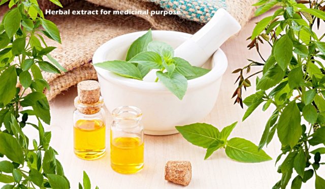 Herbal extracts for medicinal purposes