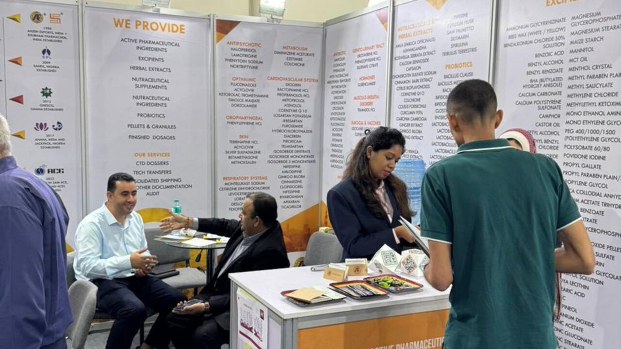 riya pramanick anzen exports private limited pharmaconex 2025 egypt