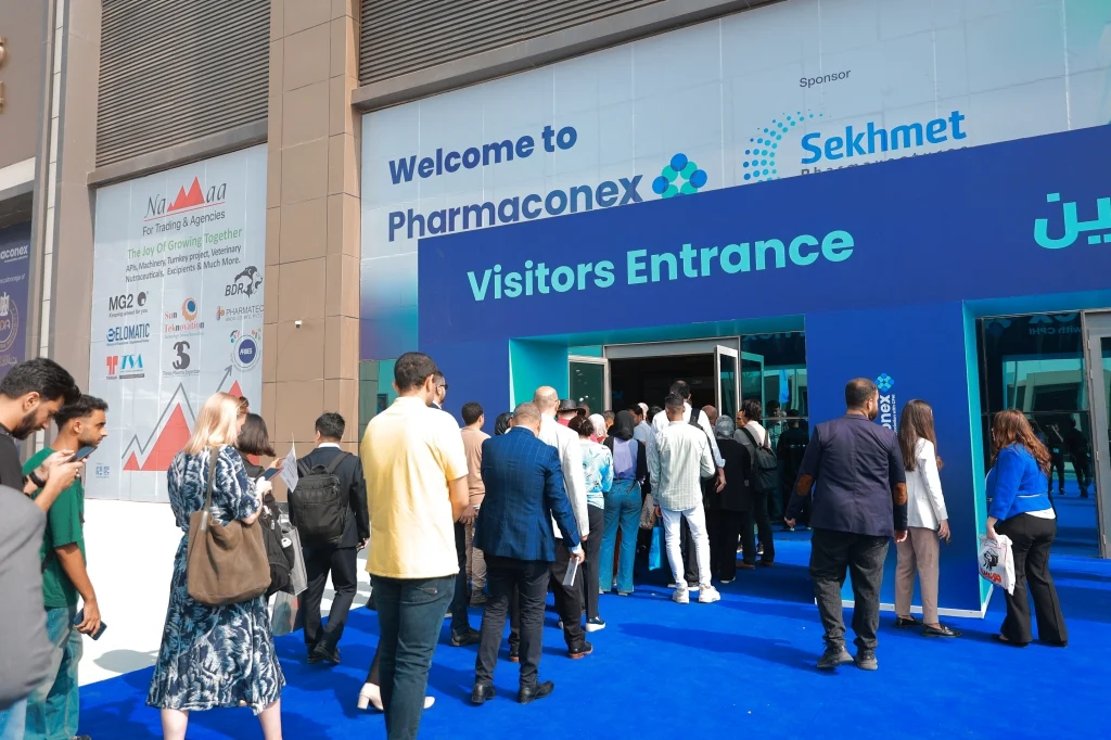 Pharmaconex Egypt 2025 exhibition hall