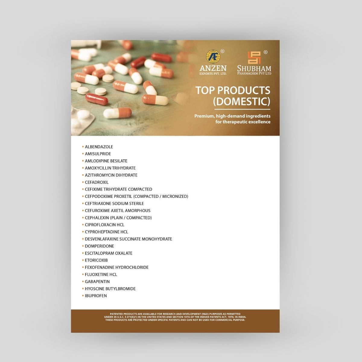 Top Products – Domestic