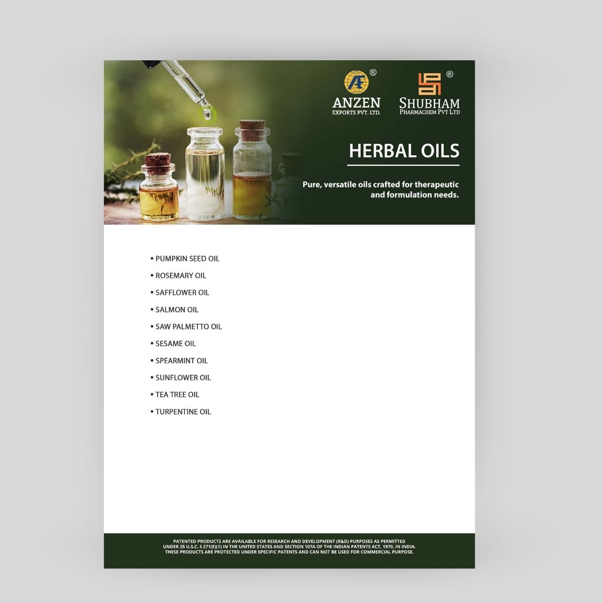 Herbal Oils