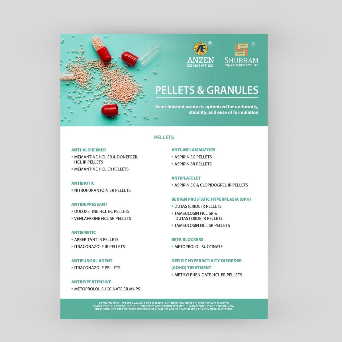 Pellets & Granules
